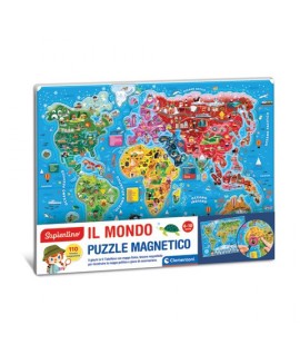 CLEMENTONI 16692 MONDO GEOPUZZLE MAGNET.