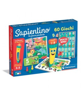 CLEMENTONI 16494 SAPIENTINO 60 GIOCHI