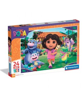 CLEMENTONI 24826 PZL MAXI 24P DORA 2025