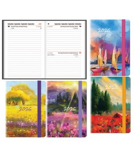 AGENDA GIORN.9X13 CB SD PAINTING 118ZE