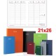 AGENDA SETTIM.21X26 CB SD BULK 7158BK
