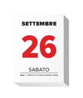 BLOCCO CALENDARIO 213 8,5X11,5 COMMERC.