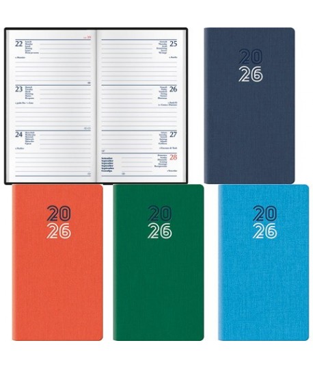 AGENDA SETTIM.8X14 CB CARIBE 552003
