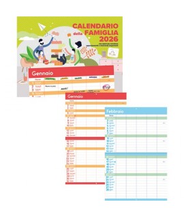 CALENDARIO DELLA FAMIGLIA 32X48 CI124