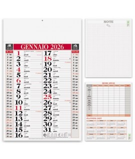 CALENDARIO OLANDESE 29X47 ROS/NE PA640RO