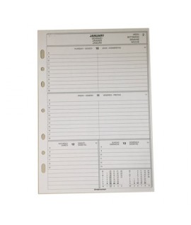 RICAMBIO ORGANIZER SETTIMANALE 14*21,5