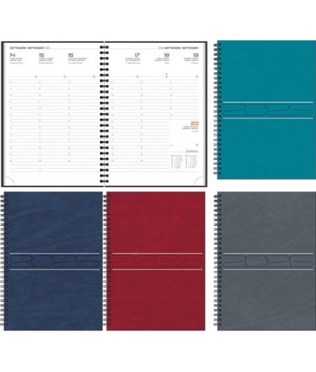 AGENDA SETTIM.17X24 CB MARMORA I37ZT SPI