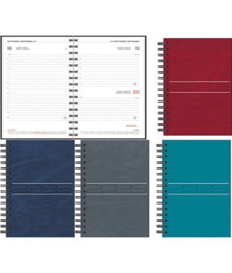 AGENDA GIORN.14X20 CB SD MARMORA I73ZT