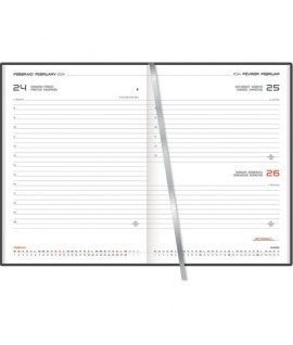 RIC.AGENDA GIORN.14X20 SD BIANCO I4051