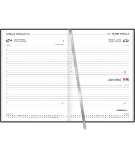 RIC.AGENDA GIORN.14X20 SD BIANCO I4051