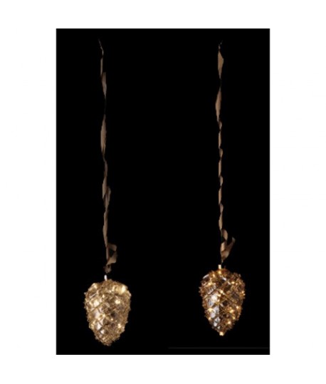 DECORO PIGNA LED VETRO 15L 15X105 108357