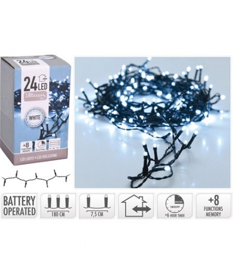 LUCI BIANCHE 24L FR BAT TIMER ES 9810000