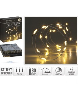 LUCI BIANCHE 80L CA BAT TIMER ES 9731720