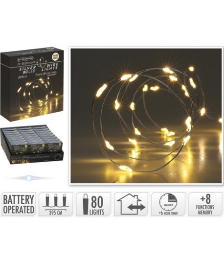 LUCI BIANCHE 80L CA BAT TIMER ES 9731720