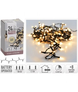 LUCI BIANCHE 24L CA BAT TIMER ES 9810100