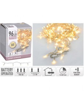 LUCI BIANCHE 96L CA BATT EST AX9810440