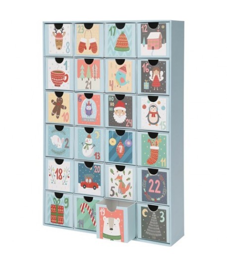 CALENDARIO AVVENTO FIGUR.CM38 ABD110720