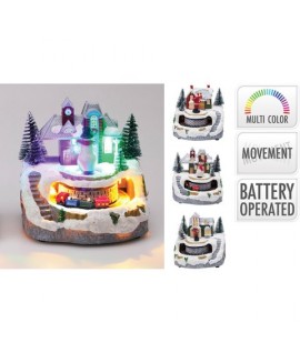 SCENA NATALE CON LED 13X13 ACD911620