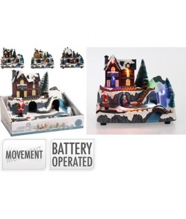 SCENA NATALE CON LED 21X18 ACJ000320