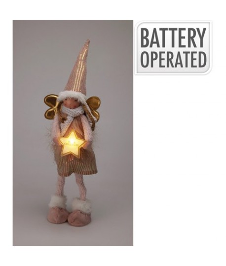 ANGELO LED PELUCHE ROSA CM55 APF661480