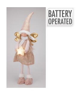 ANGELO LED PELUCHE ROSA CM67 APF661490