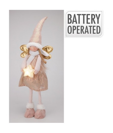 ANGELO LED PELUCHE ROSA CM67 APF661490