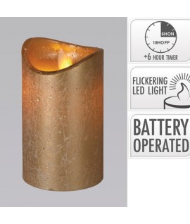 CANDELA LED ORO C/TIMER CM7X12 AX5442210