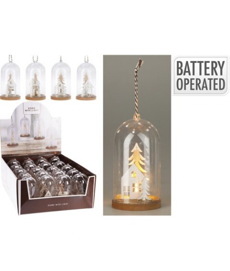 CAMPANA VETRO C/SCENA LED CM13 GR9120160