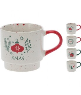 MUG CERAMICA NATALE 2PZ ML350 Q75600840