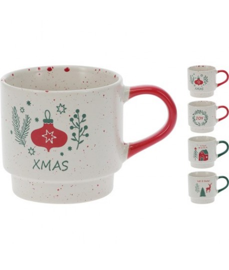 MUG CERAMICA NATALE 2PZ ML350 Q75600840