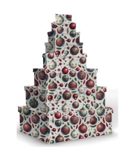 SET SCATOLE MARPIMAR SFERE NATALE 8PZ