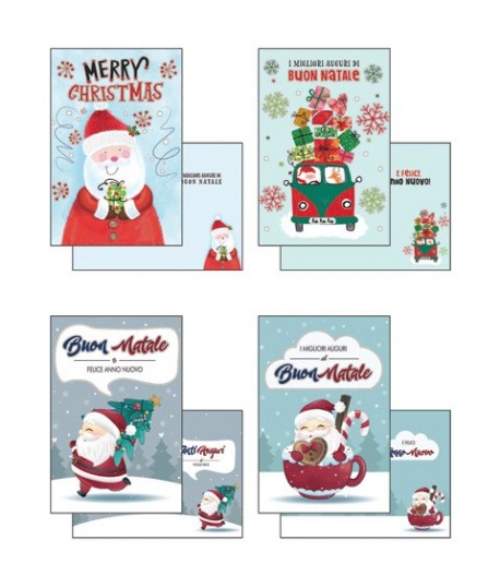 BIGLIETTI BNBABBO NAT. 12X17 ABNCD08/12