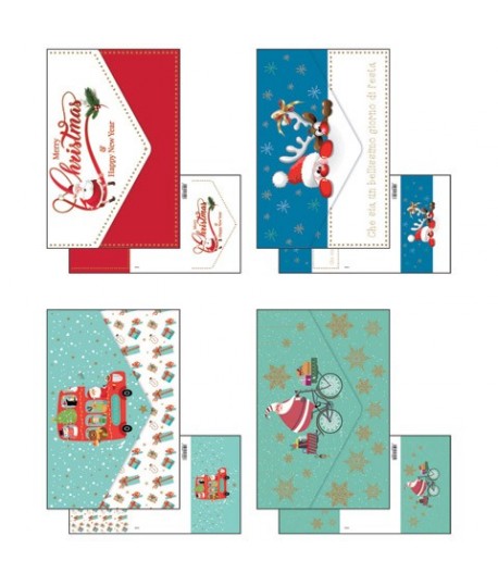 BIGLIETTI BN P/SOLDI BABBO 12X17 ABNCE23