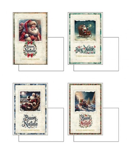 BIGLIETTI BN AVORIO DEC 8X12 ABNME06