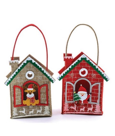 BORSA NATALE PANNOLENCI 16X6X19H 64257