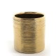 VASO CERAMICA ORO D10X11H 22640
