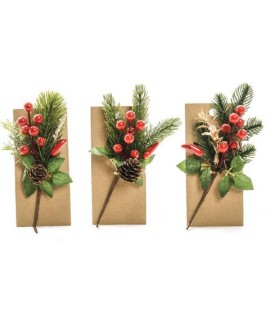 PICK NATALIZIO 8X20H 51554 VE/RO/OR