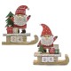 CALENDARIO AVVENTO LEGNO BABBO 17H 63595