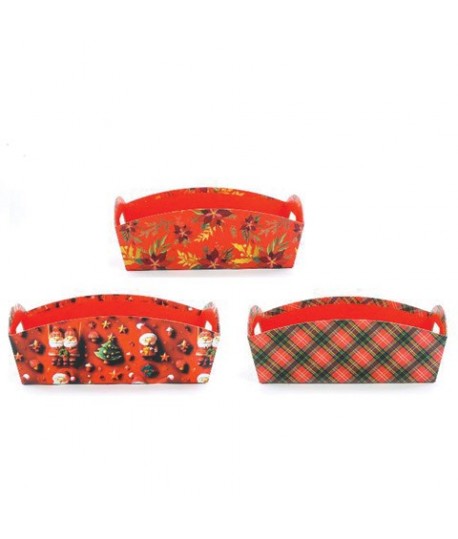 CESTA NATALE DECOR.31X21X11H CAERA 71811