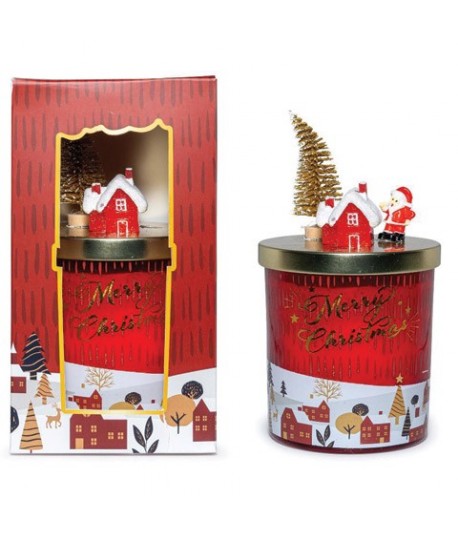 CANDELA PROF VASO DEC.ROSSO H17 76154