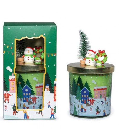 CANDELA PROF.VASO DEC.VERDE H16 76185