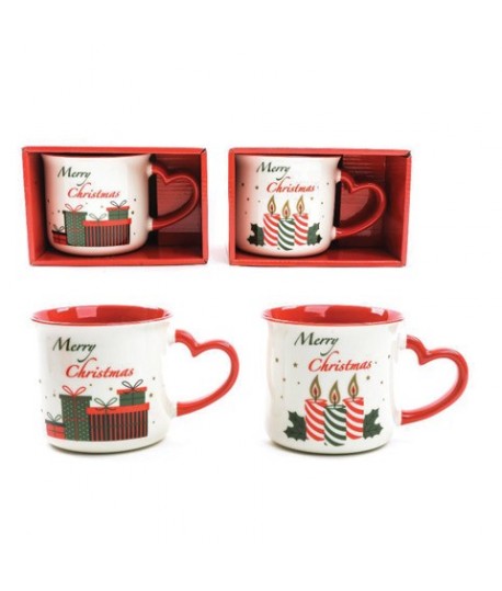 TAZZA NATALE PORCELLANA 600ML 59109