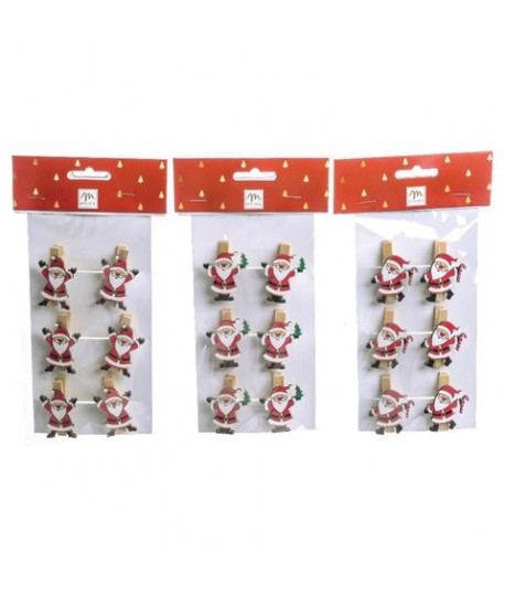 MOLLETTE LEGNO NATALE 3,5X4,5 6PZ 76137