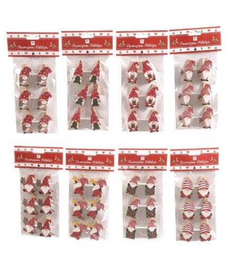 MOLLETTE LEGNO NATALE CM5 6PZ 65098