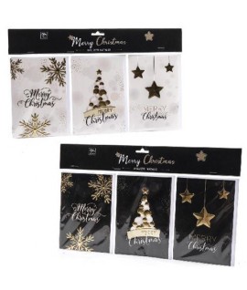 BIGLIETTI BN BLACK/GOLD 10X15 3PZ 61635