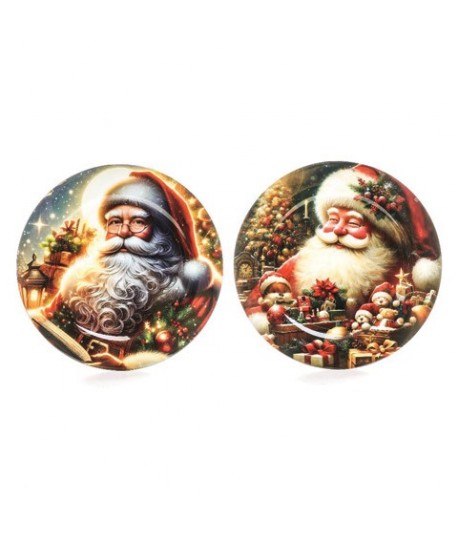 SOTTOPIATTO NATALE C/BABBO CM33 88884