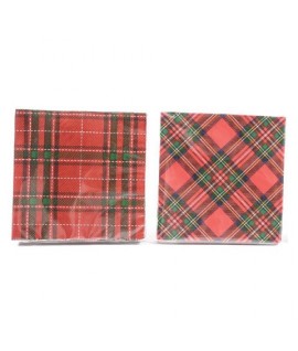 TOVAGLIOLI NAT.TARTAN 33X33 20PZ 11435