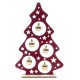 ALBERO LEGNO ROSSO DEC.30X4X45H 75352