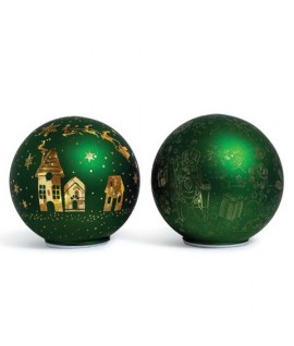 SFERA LED VETRO VERDE D15 ROTANTE 83114