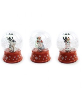 GLOBO NEVE LUCI MUSICA MOV.D13X18H 57679